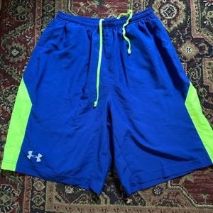 Under Armour blue Mens shorts SM/P/P